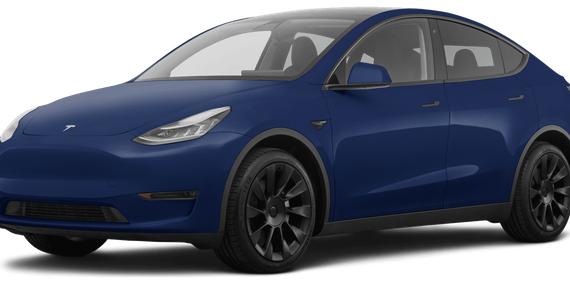 TESLA MODEL Y 2020 5YJYGDEE5LF055673 image